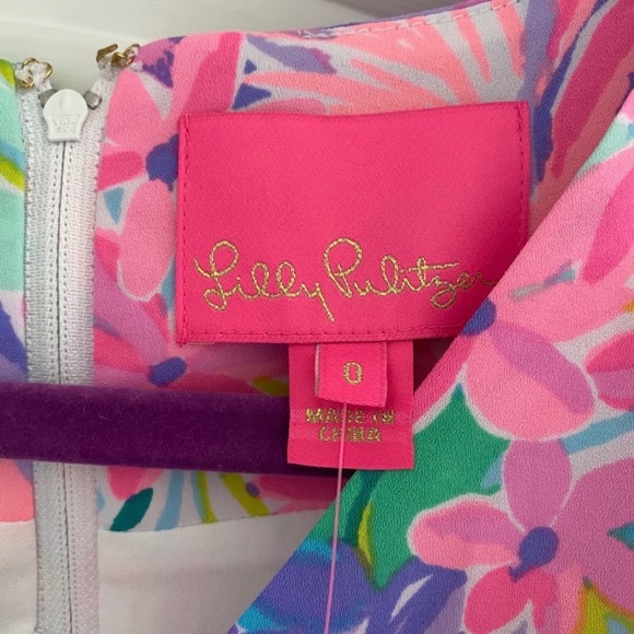 NWT Lilly Pulitzer Blaire Stretch Dress in “It Was All a Dream” - Picture 9 of 11